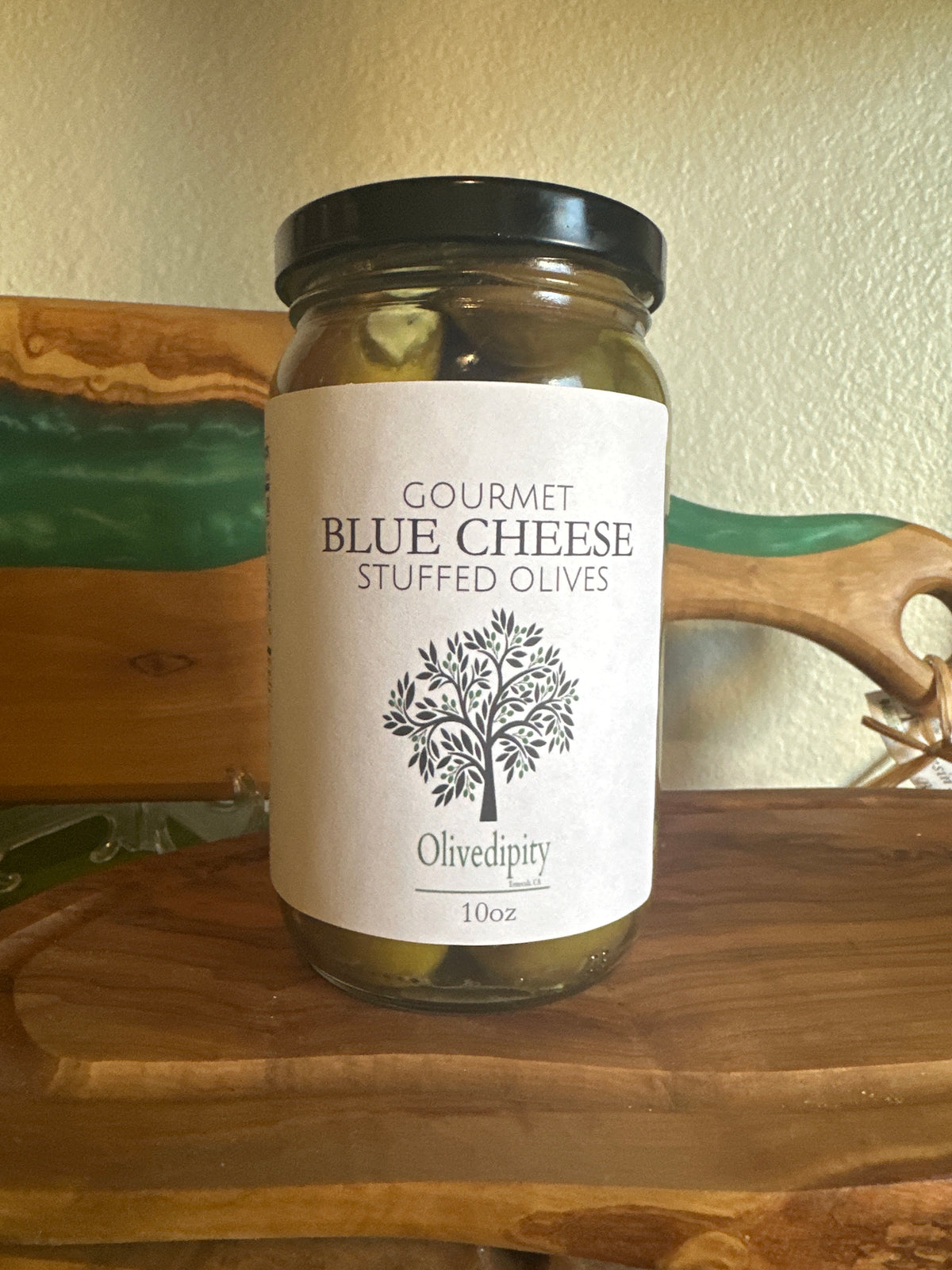 BLUE CHEESE STUFFED OLIVES