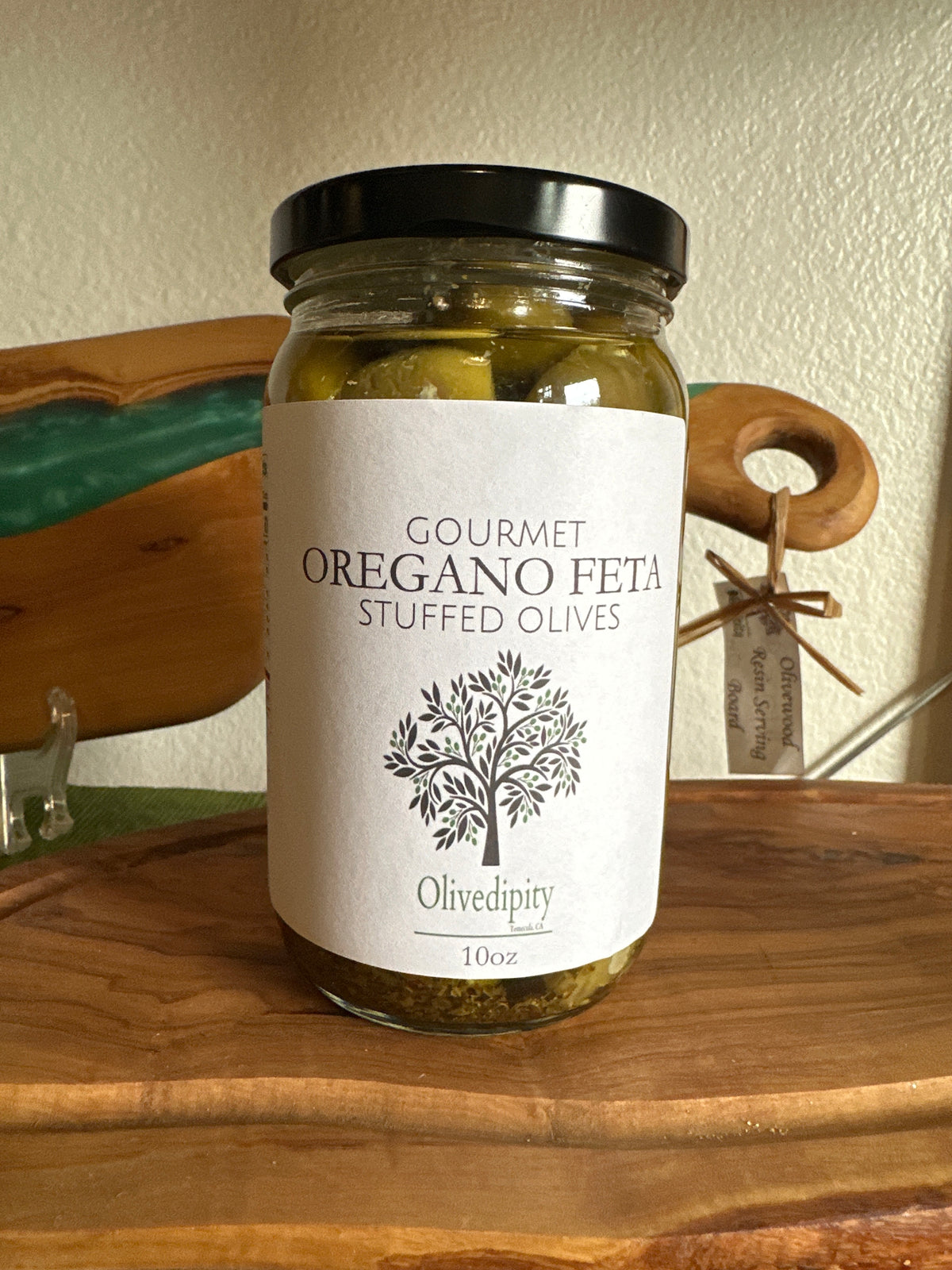 OREGANO FETA OLIVES